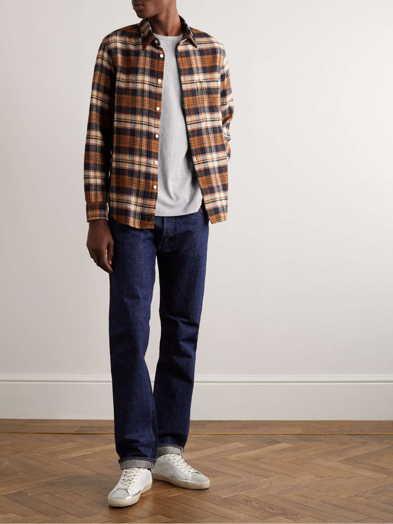 Golden Goose Superstar Distressed Leather and Suede Sneakers outlook