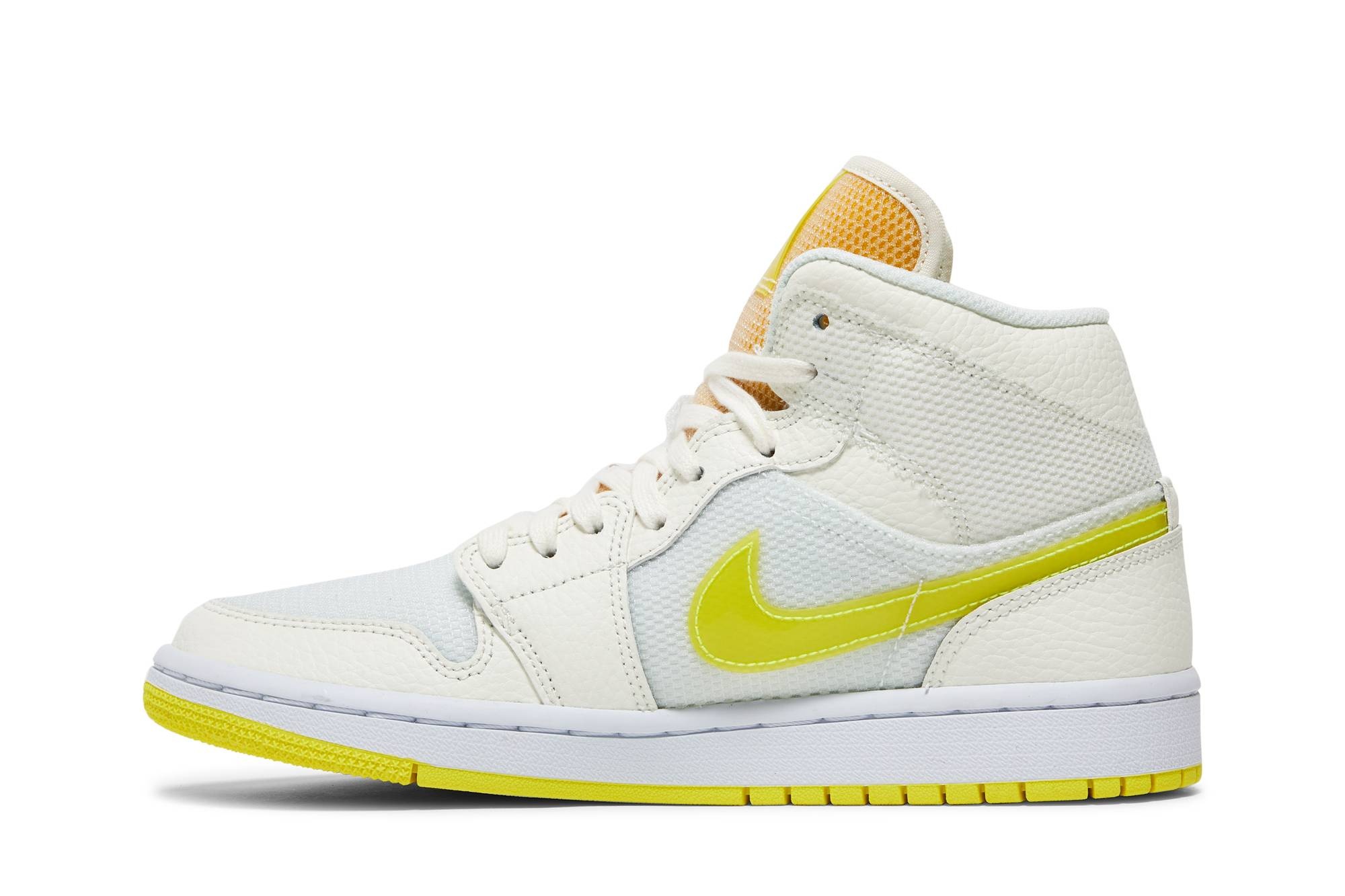 Wmns Air Jordan 1 Mid SE 'Voltage Yellow' - 3