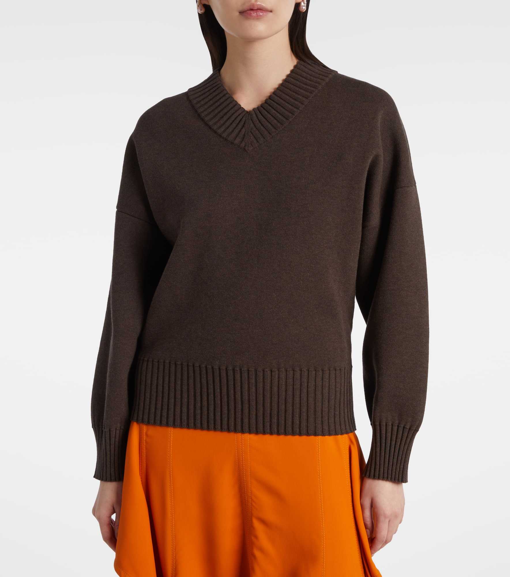 Cotton-blend sweater - 6