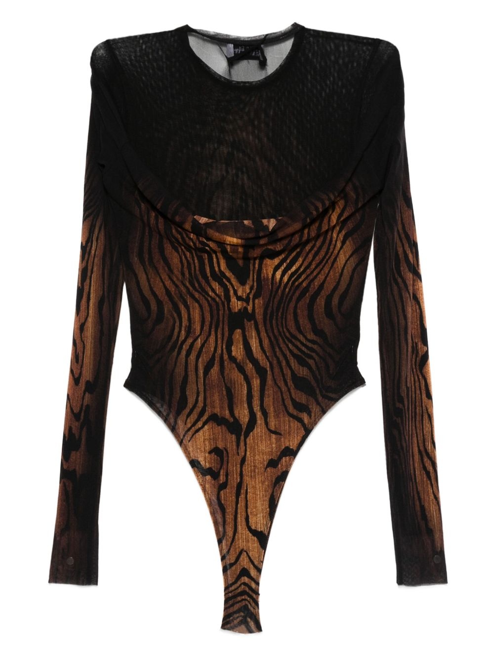 The Wood mesh bodysuit - 2