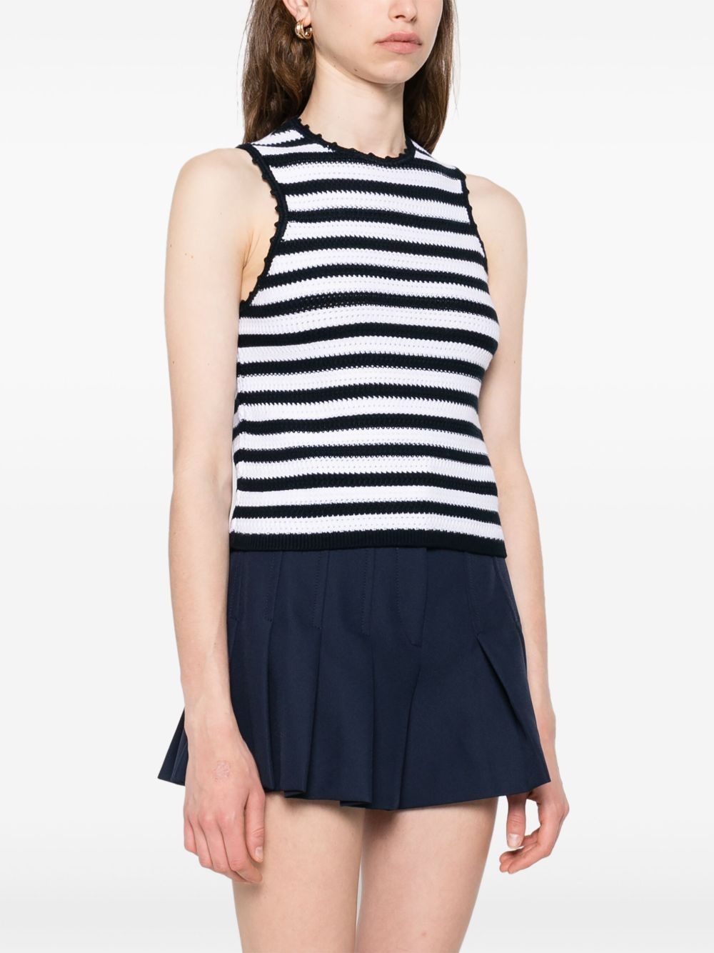 crochet-knit top - 3