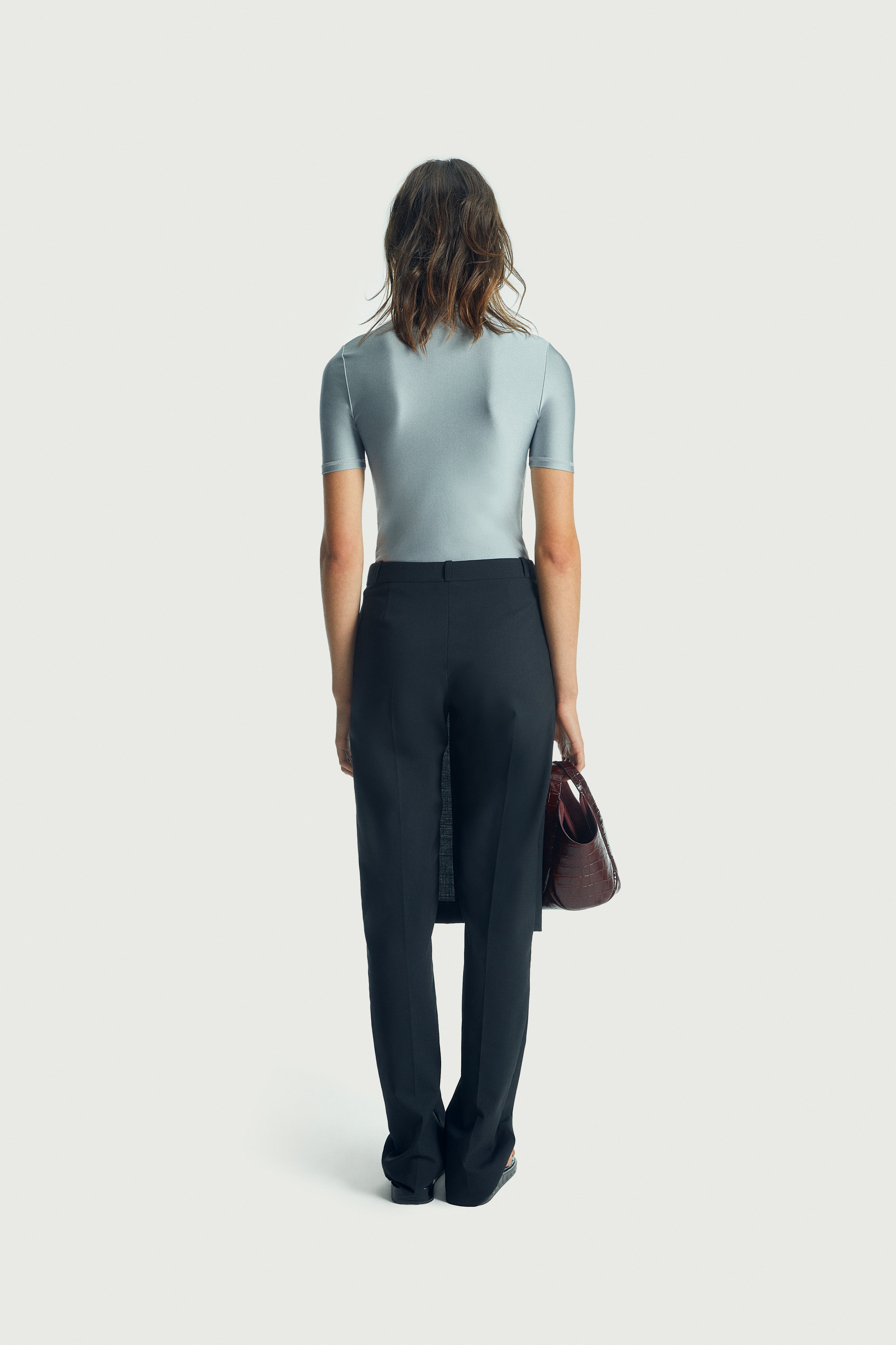 COPERNI High Neck Fitted Top | REVERSIBLE