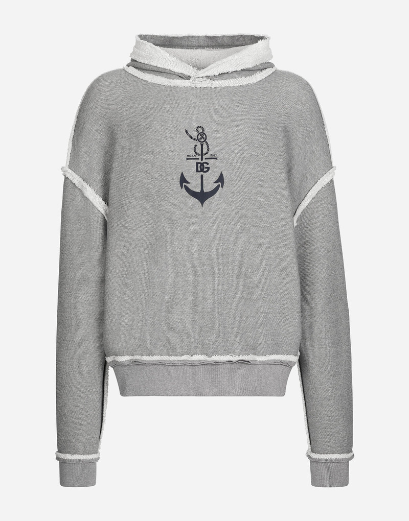 Hoodie with Marina print 1