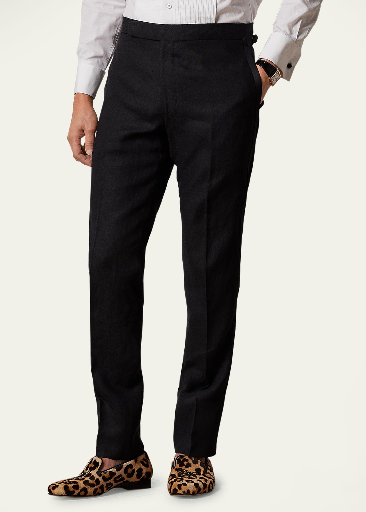 Men's Gregory Hand-Tailored Tuxedo Pants - 4