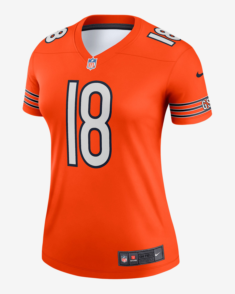 Caleb Williams Chicago Bears Women's Nike Dri-FIT NFL Legend Jersey 1