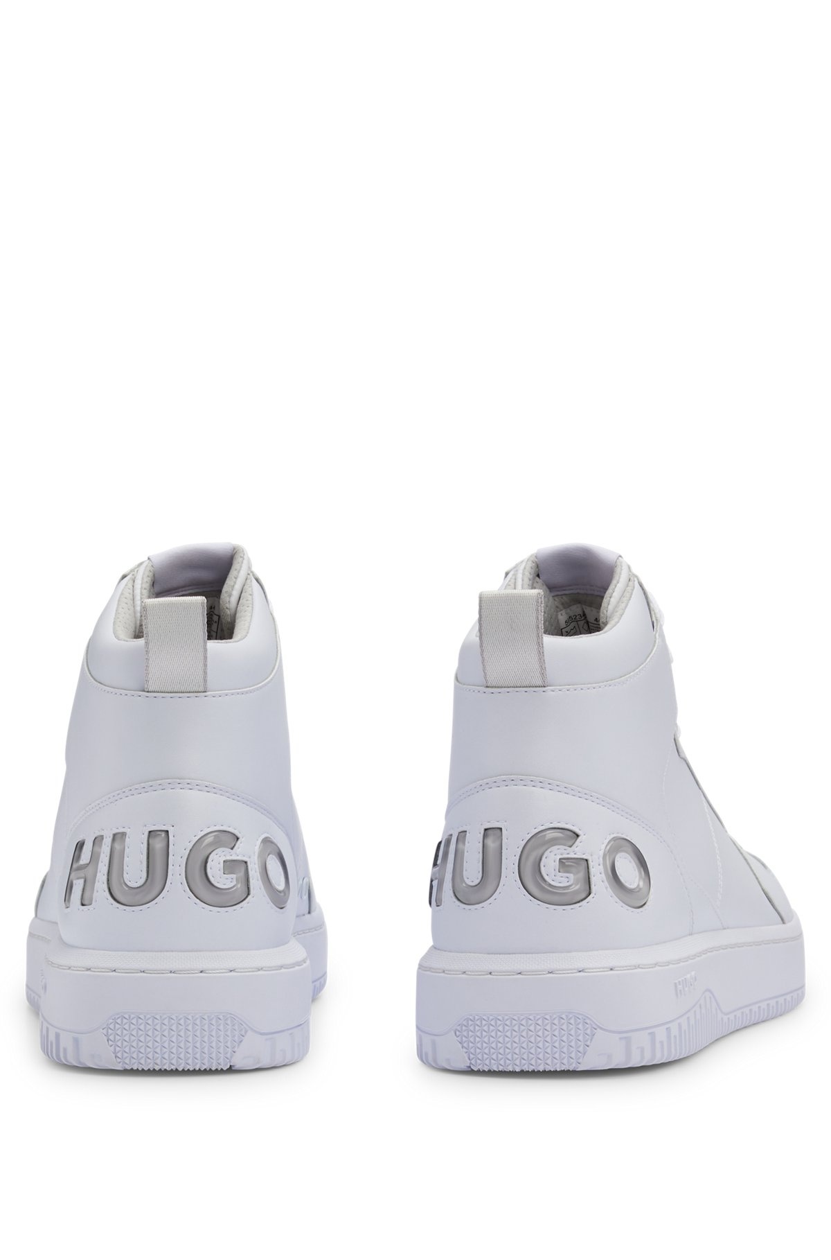 HIGH-TOP TRAINERS WITH BUBBLE BRANDING - 5