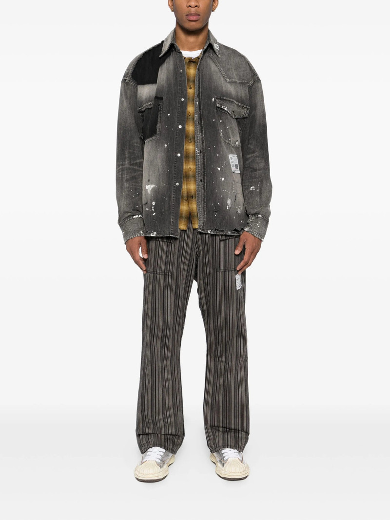 Maison MIHARAYASUHIRO Maison Mihara Yasuhiro Logo-patched Shirt outlook