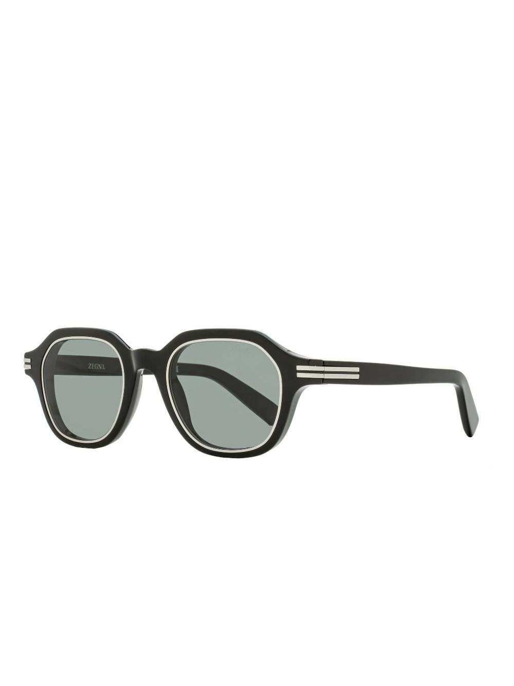 geometric-frame sunglasses - 2