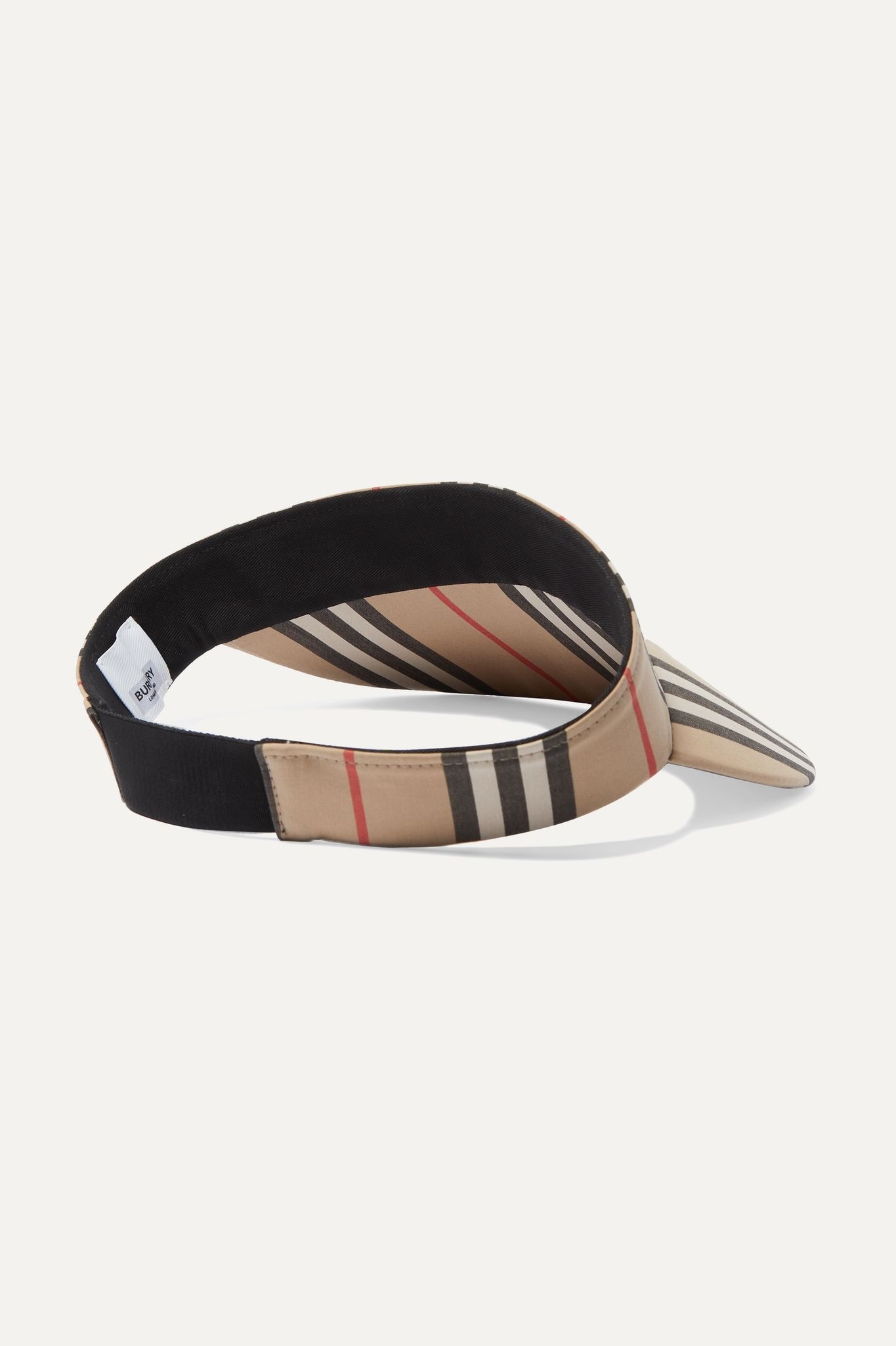 Striped cotton-canvas visor - 3