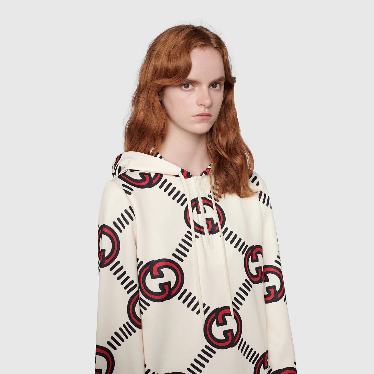 Interlocking G technical jersey dress - 5