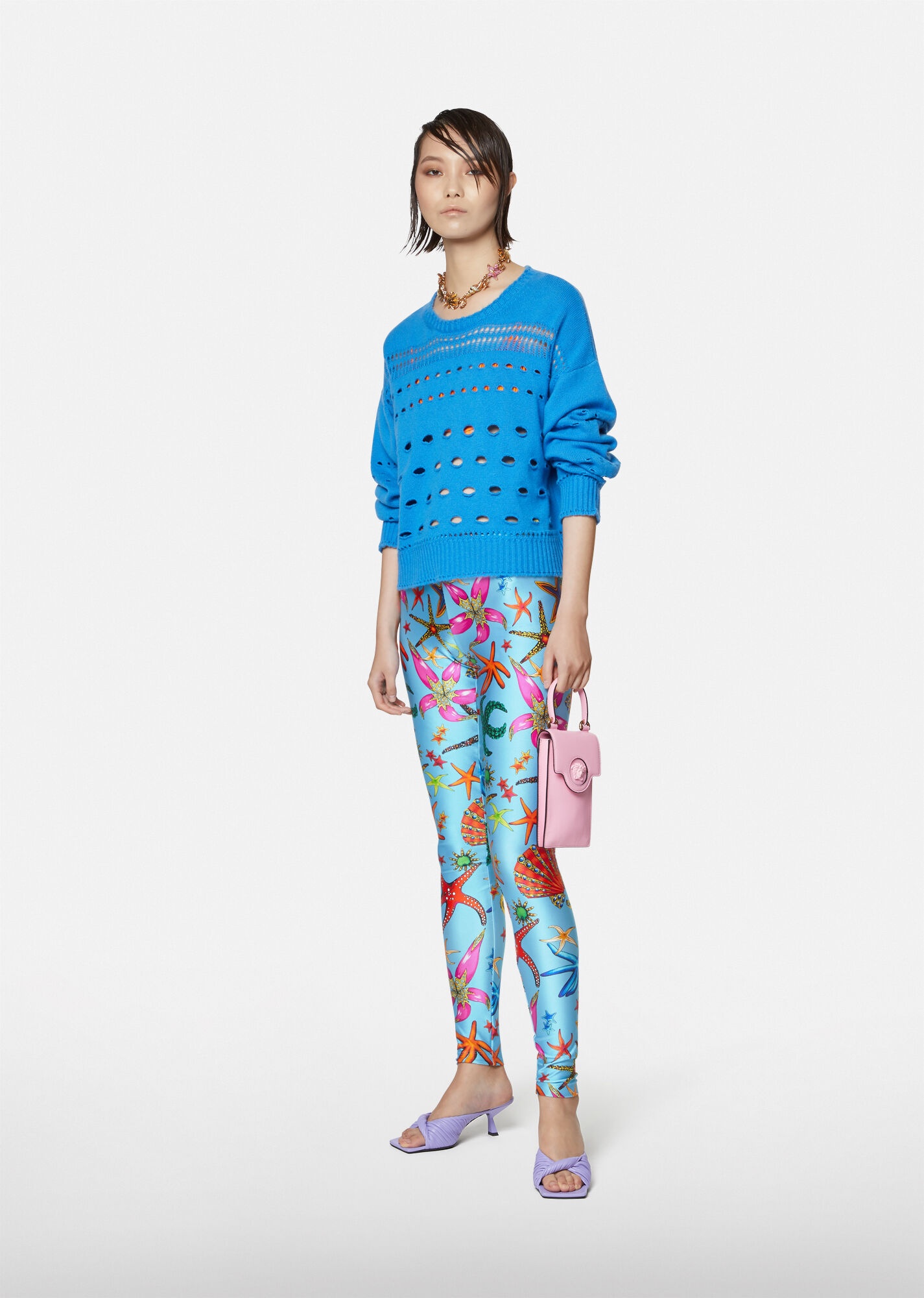 Trésor de la Mer Print Leggings - 4