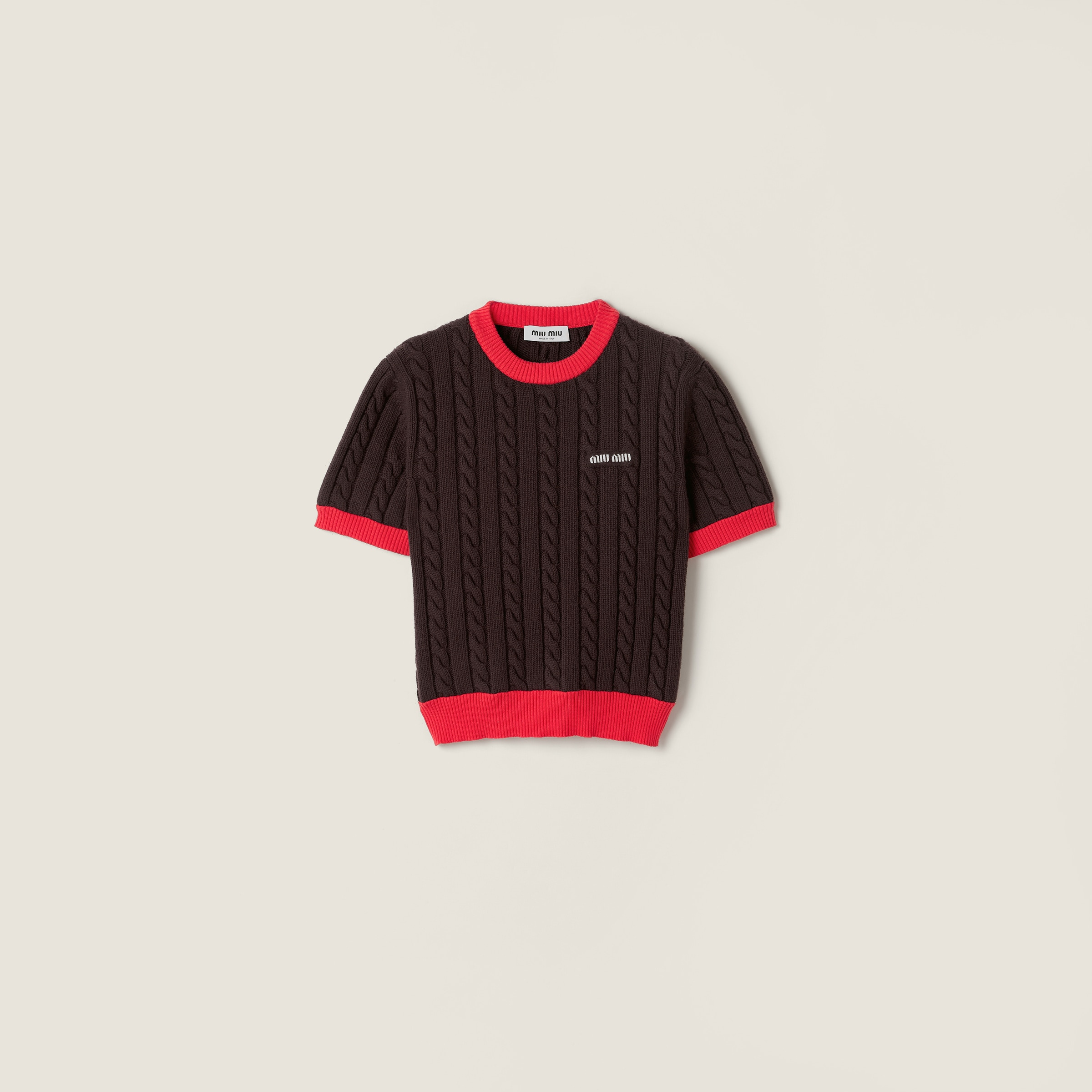 Wool and cotton sweater - 1