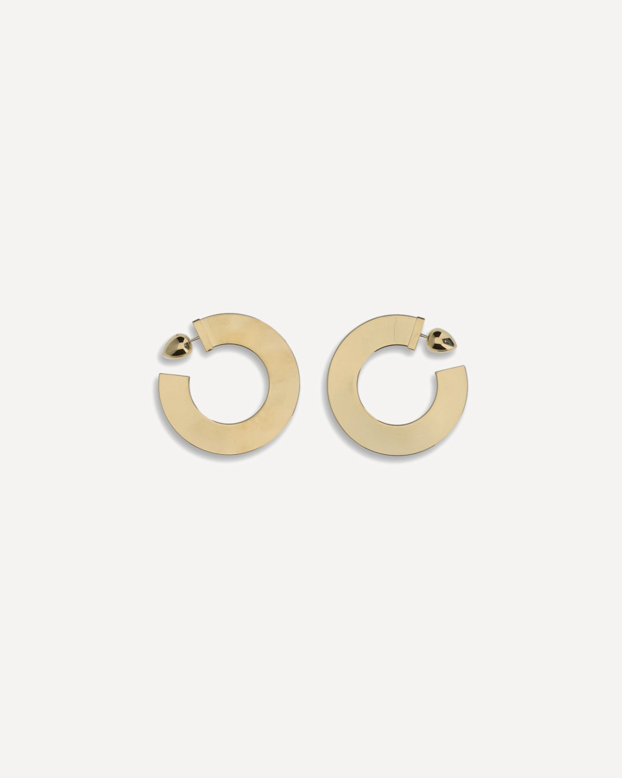 Blade hoop Earrings - 2