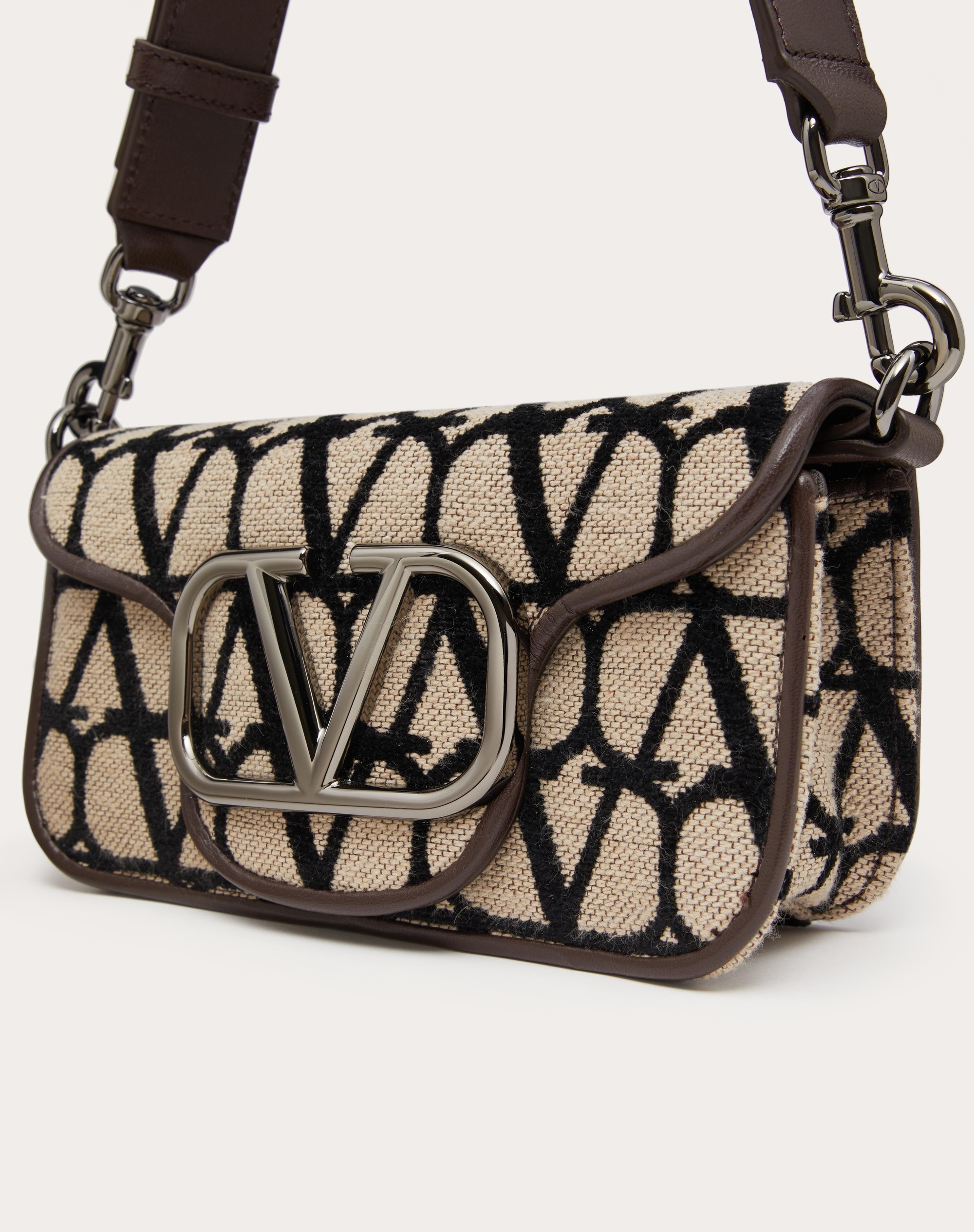 MINI LOCÒ TOILE ICONOGRAPHE SHOULDER BAG - 8