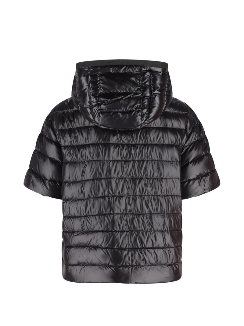 Herno reversible hooded short-sleeves jacket outlook