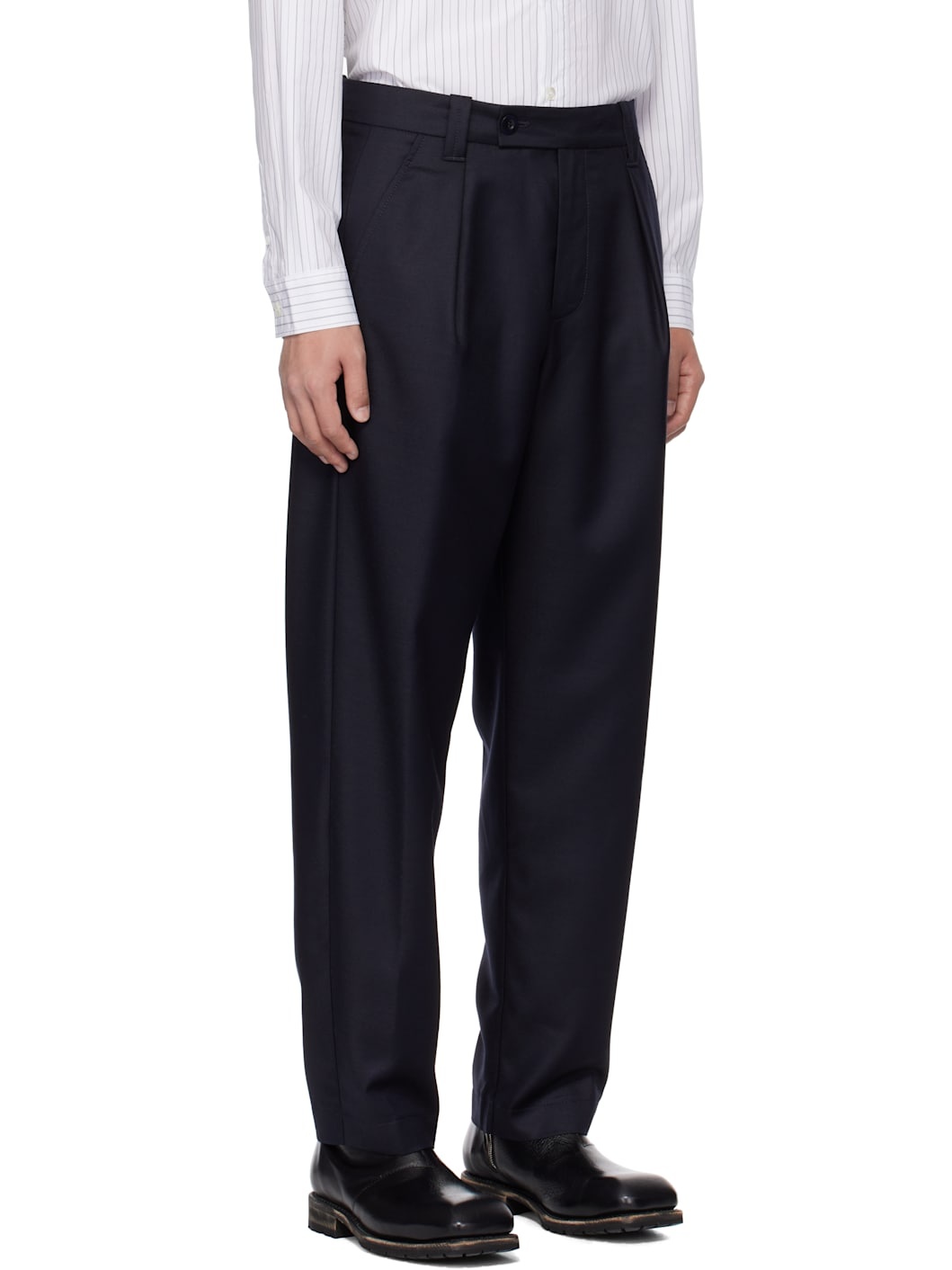 Navy Renato Trousers - 2