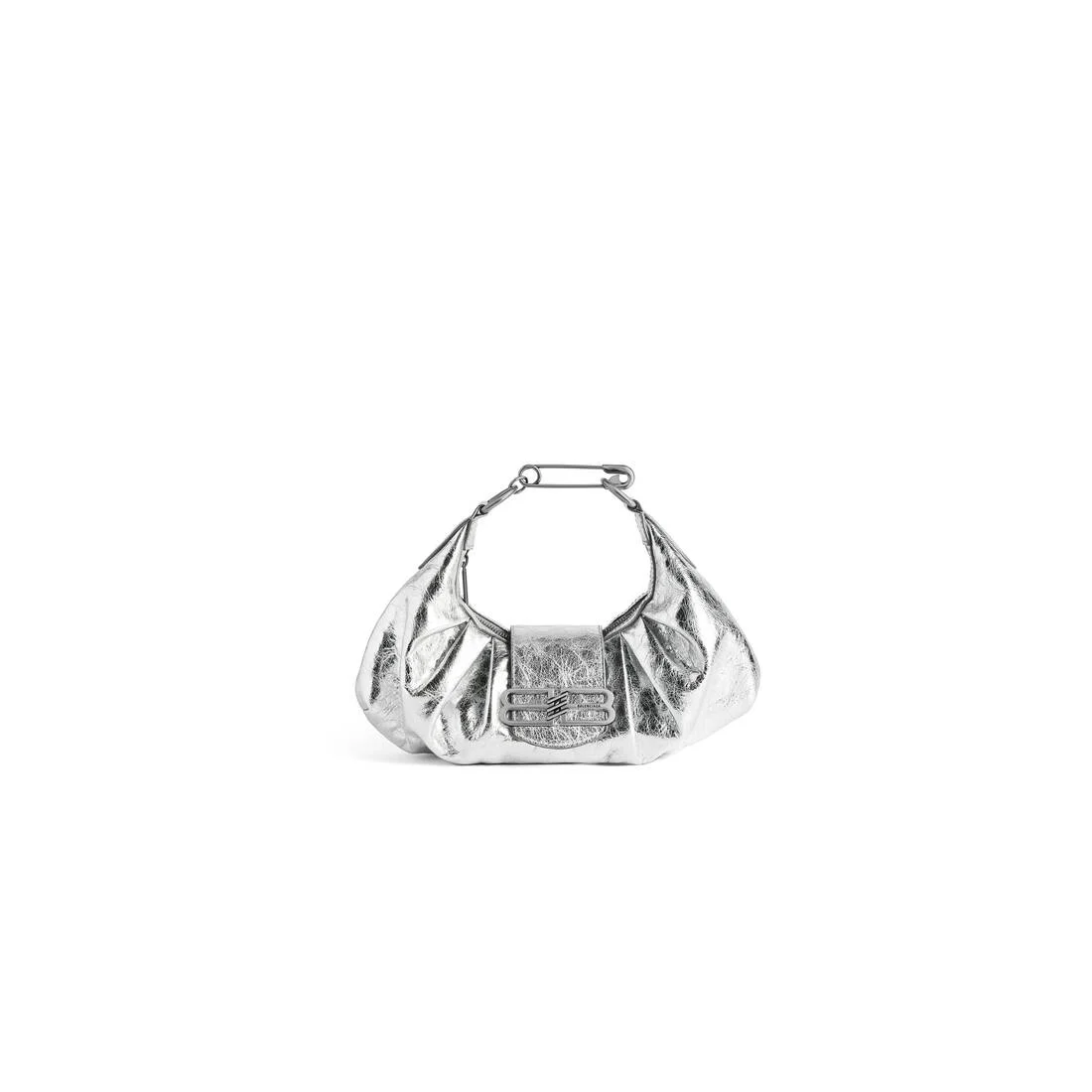 Women's Pamela Shoulder Bag Small in Silver - 1