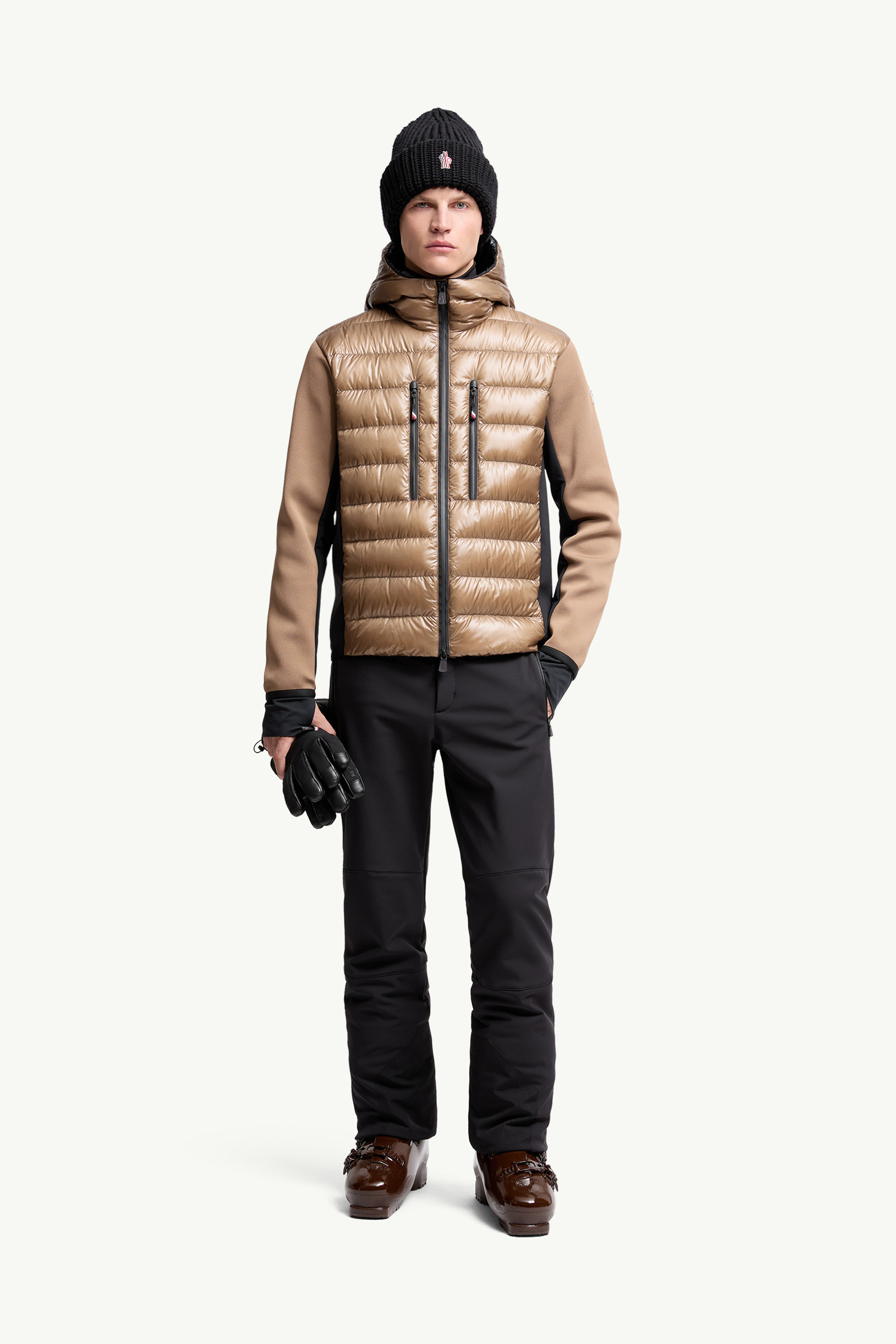 Padded Zip-Up Hoodie - 2