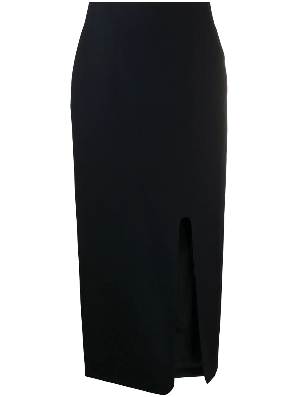 long straight slit skirt - 1