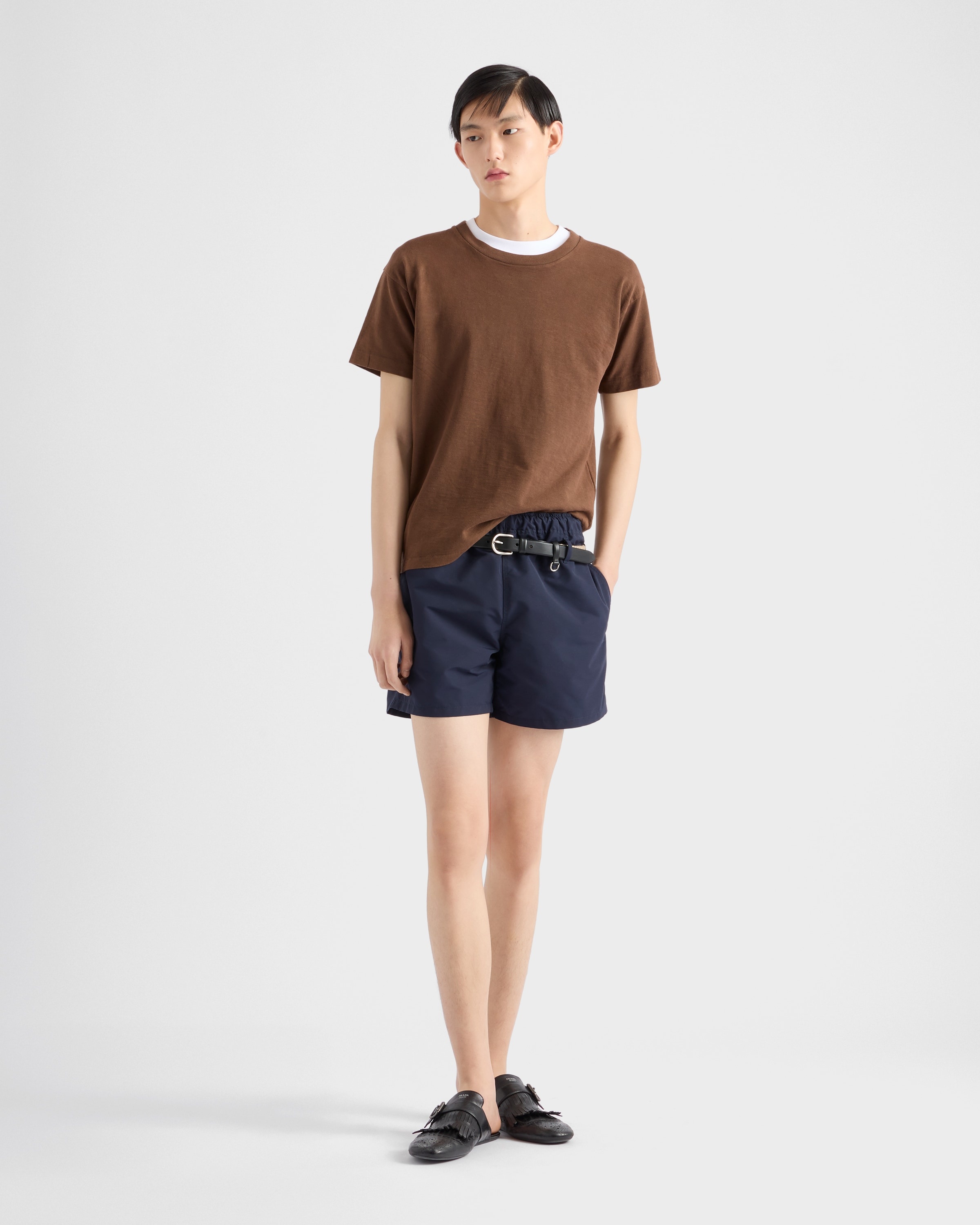 Technical fabric swim trunks - 2