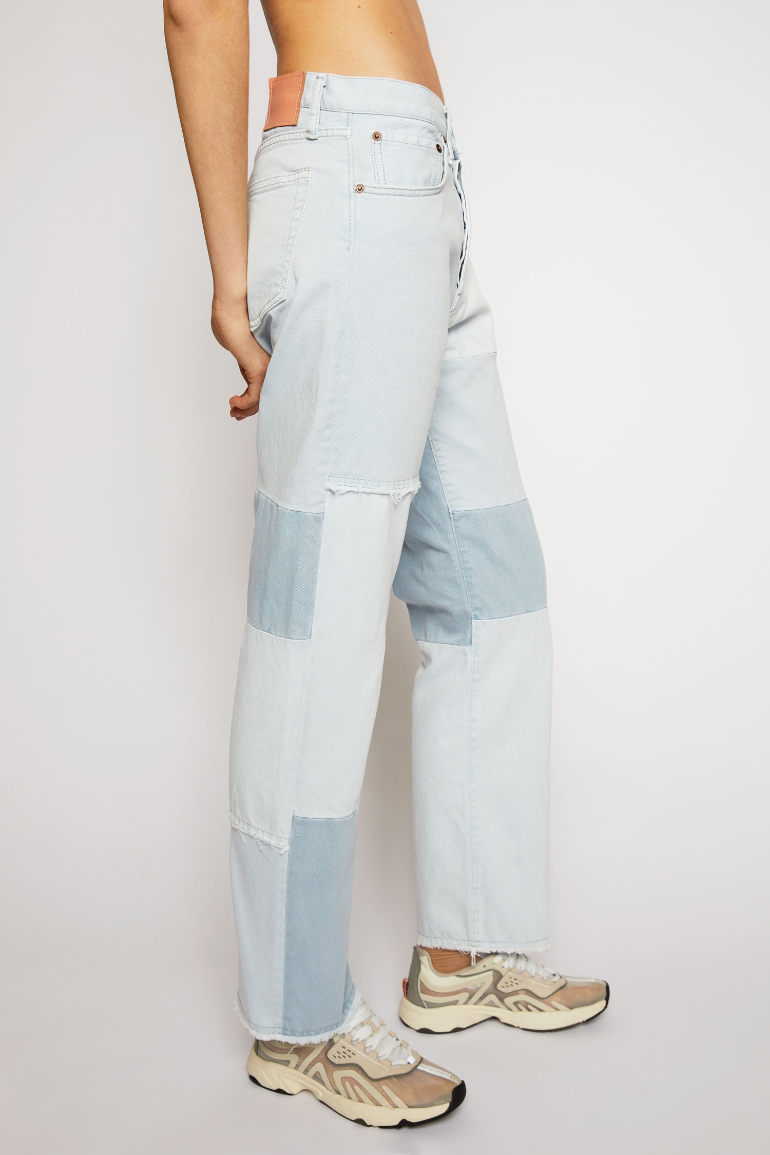 Recrafted classic fit jeans light blue - 5