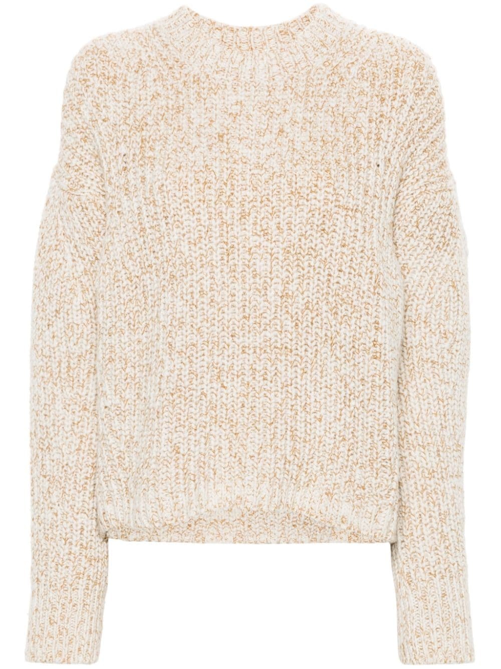 logo-patch sweater - 1