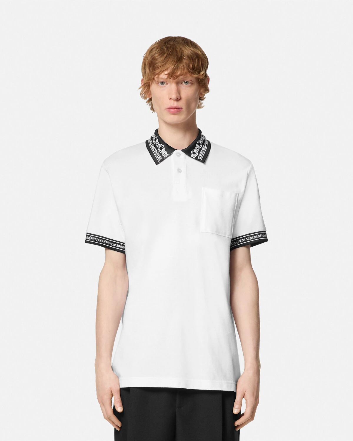 Chain Couture Regular-Fit Polo Shirt - 4