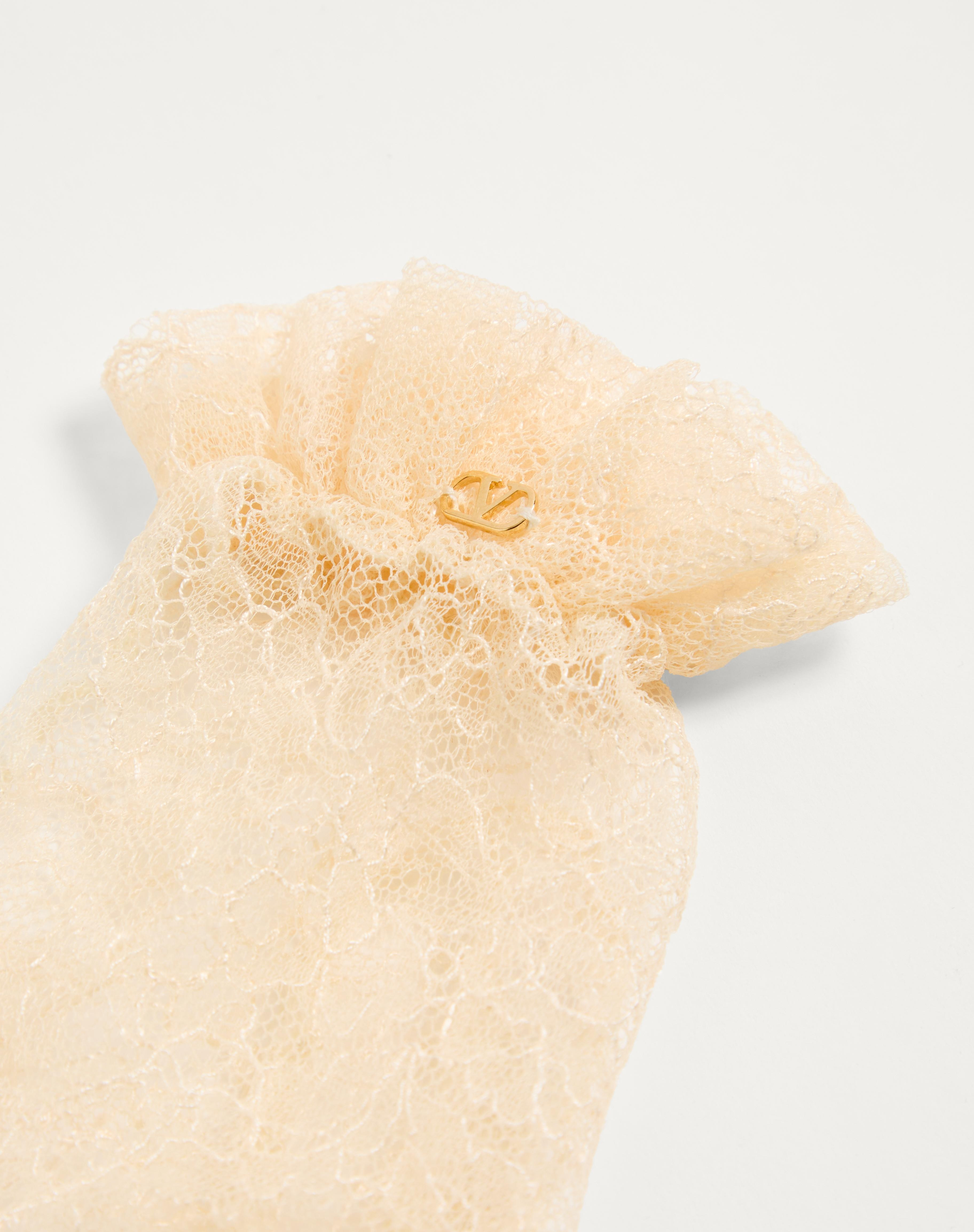 VLOGO SIGNATURE LACE GLOVES - 3