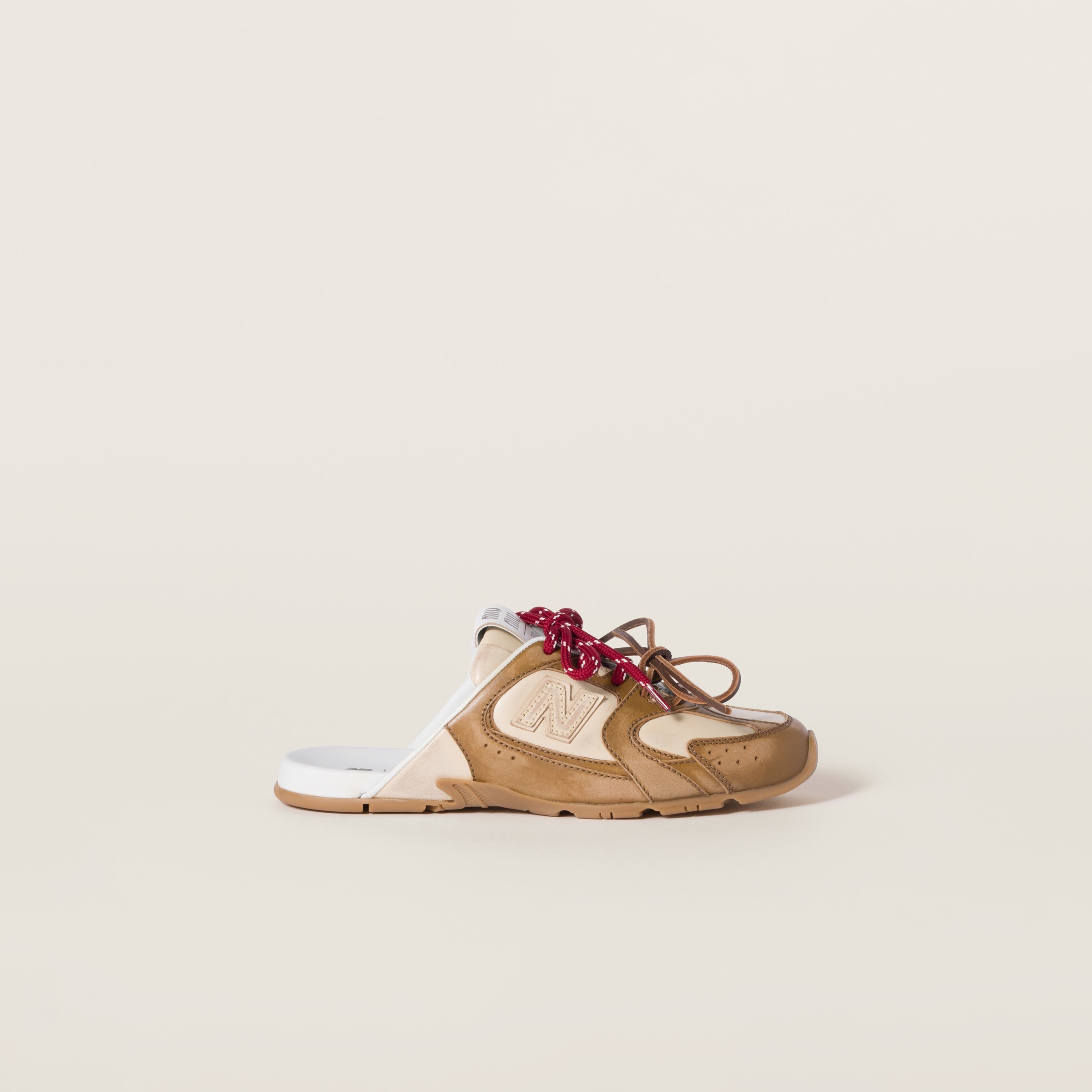 New Balance X Miu Miu 530 SL deco calf leather mules - 2