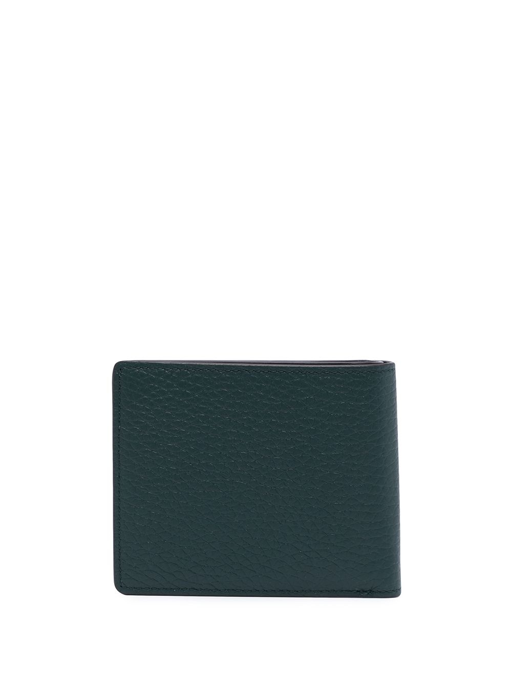 logo-detail leather wallet - 2