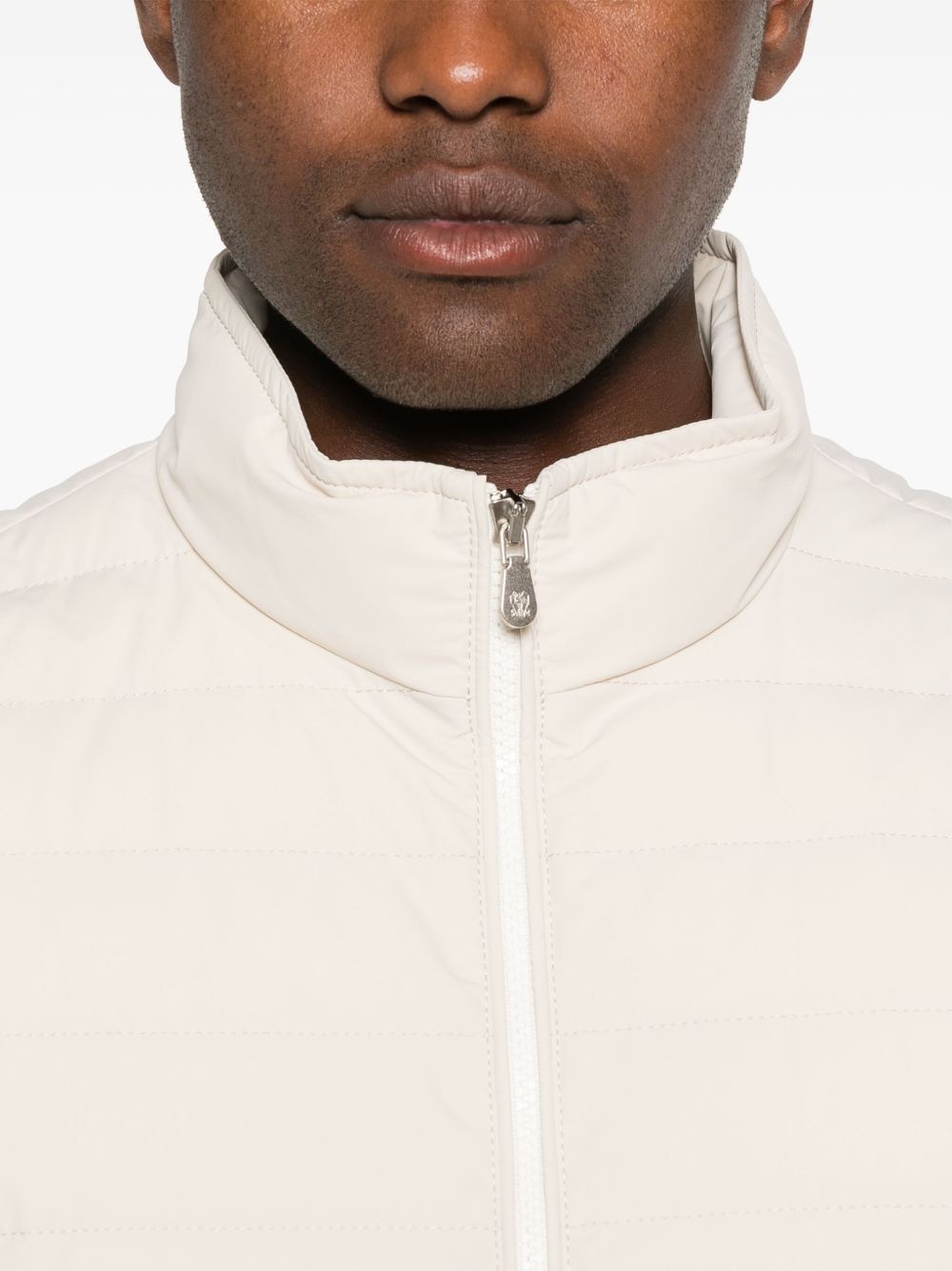 quilted gilet - 5