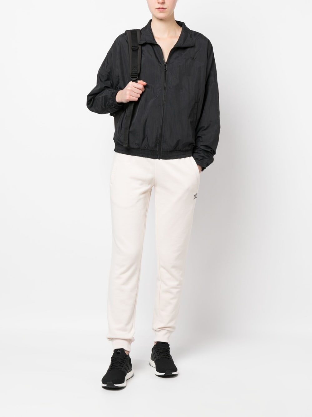 low-rise cotton track pant - 2