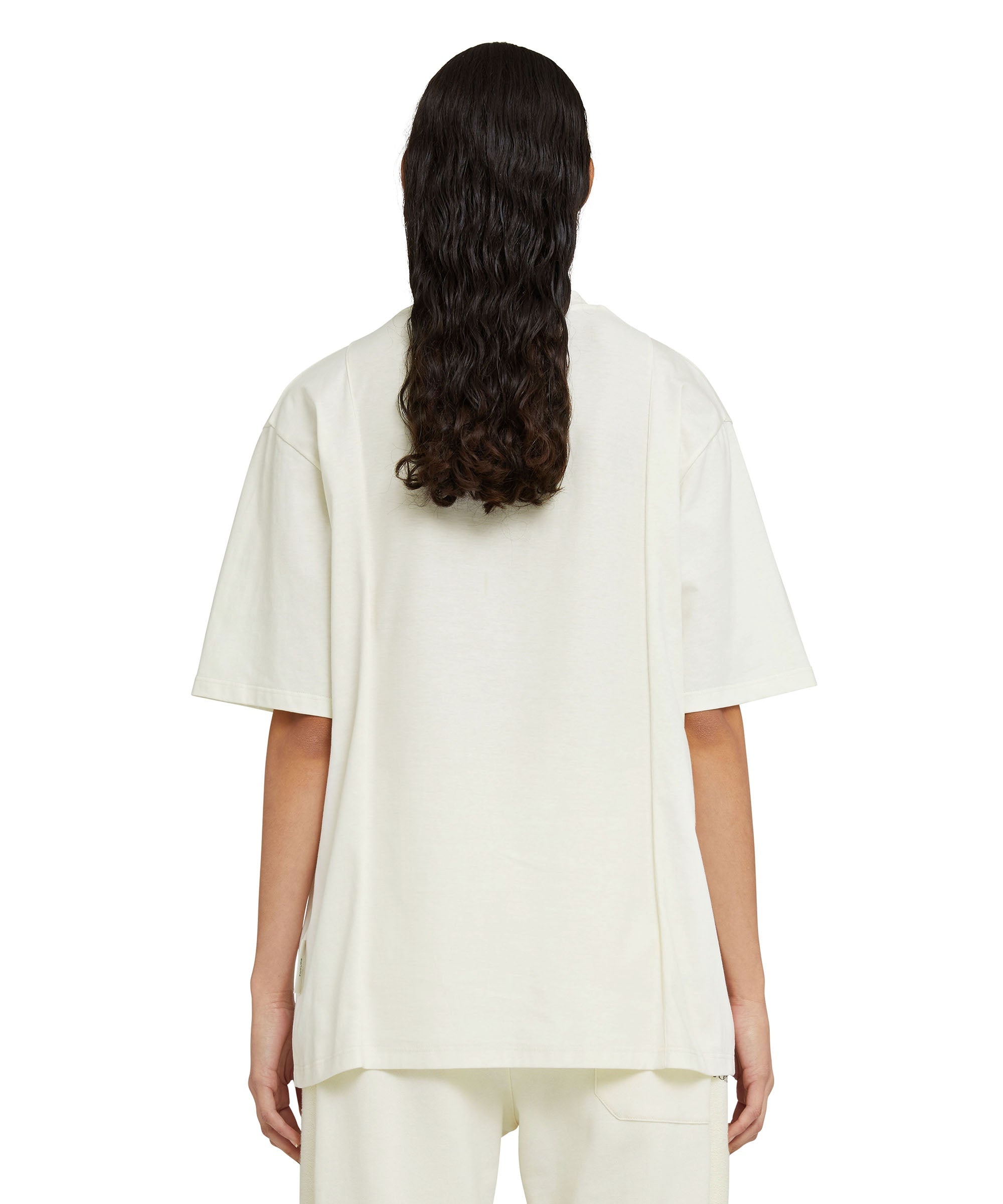 Organic cotton crewneck t-shirt from the MSGM Fantastic Green Capsule - 6