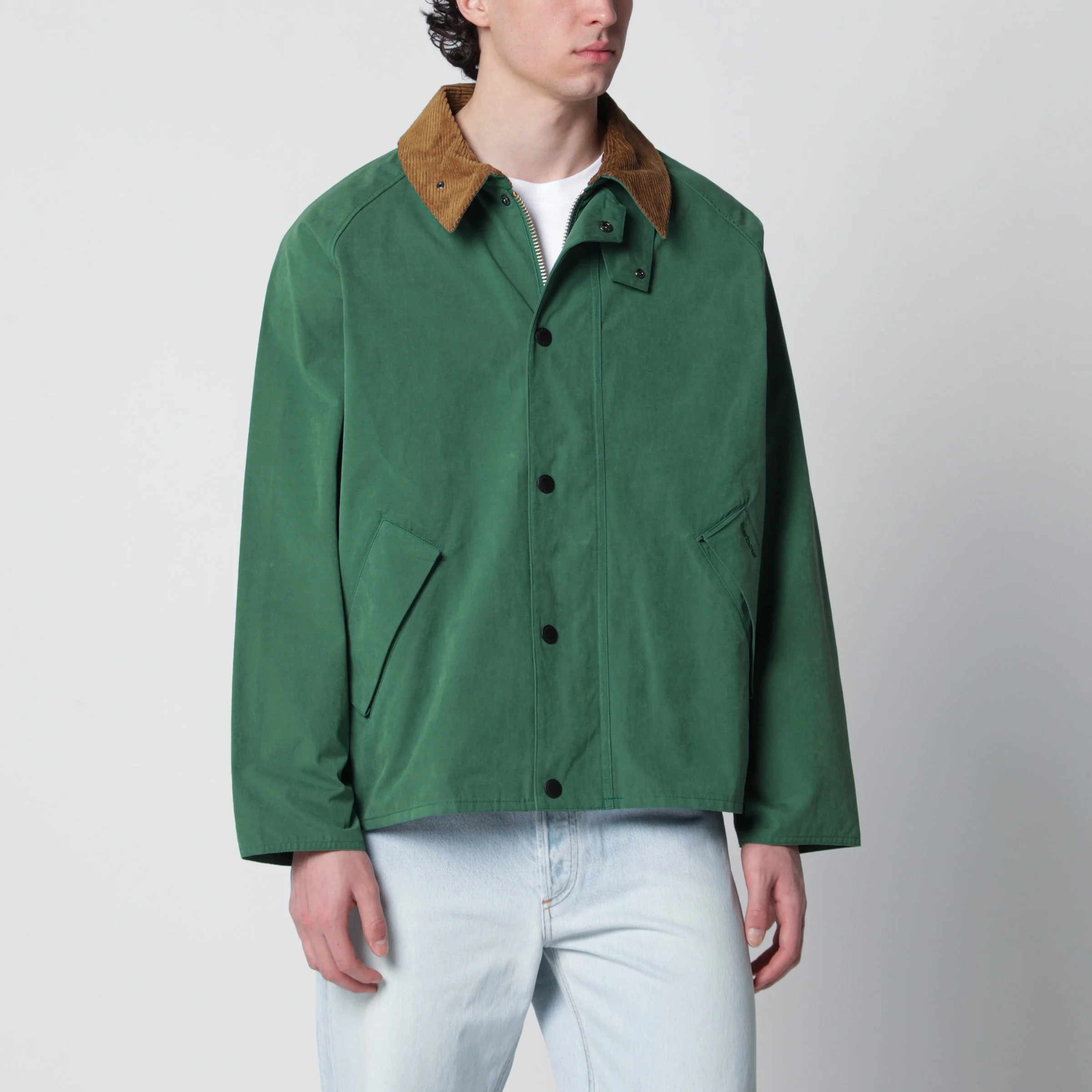 Oversized Transporter Racing Green jacket - 1