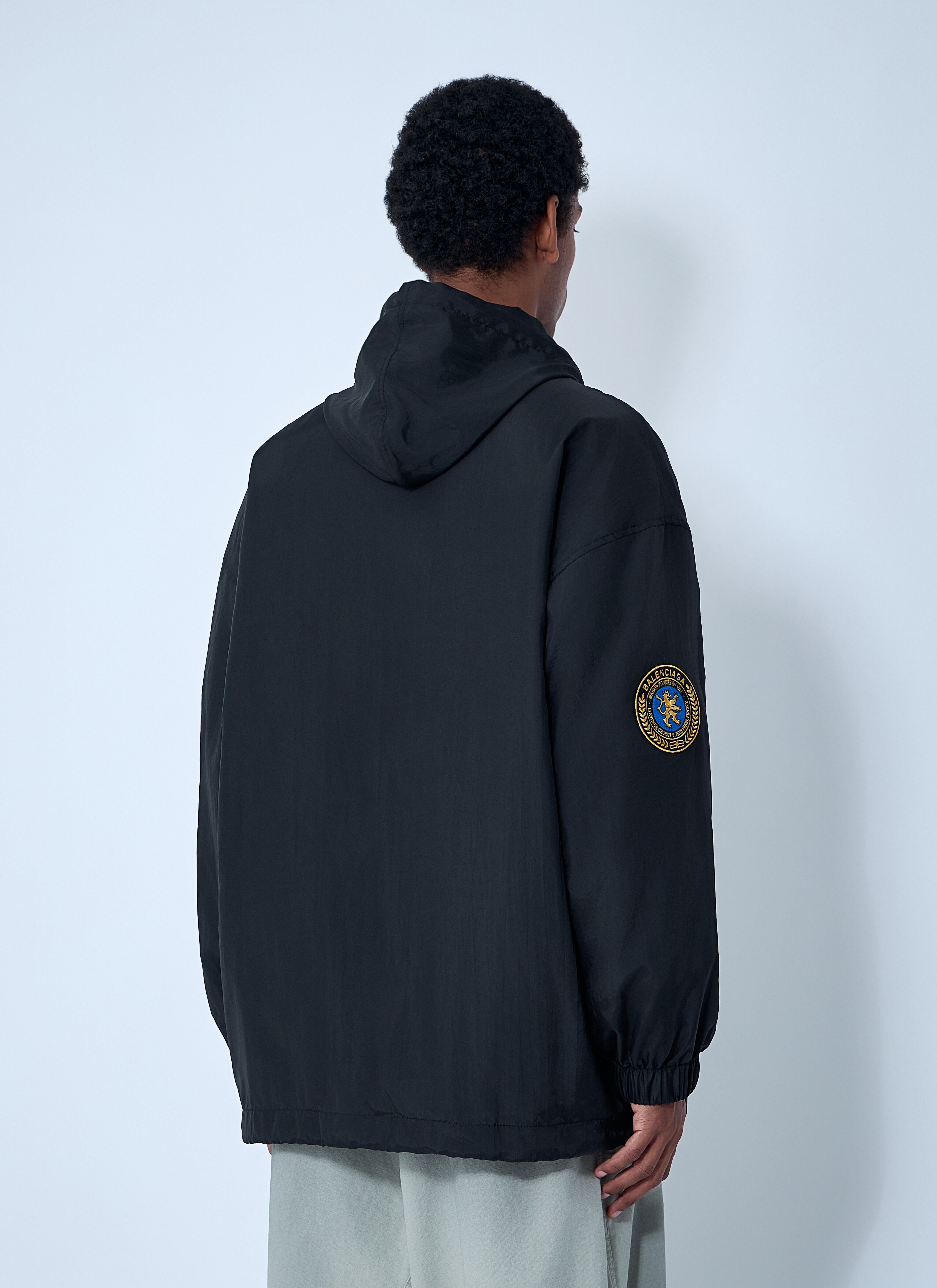 Logo Motif Windbreaker Jacket - 4