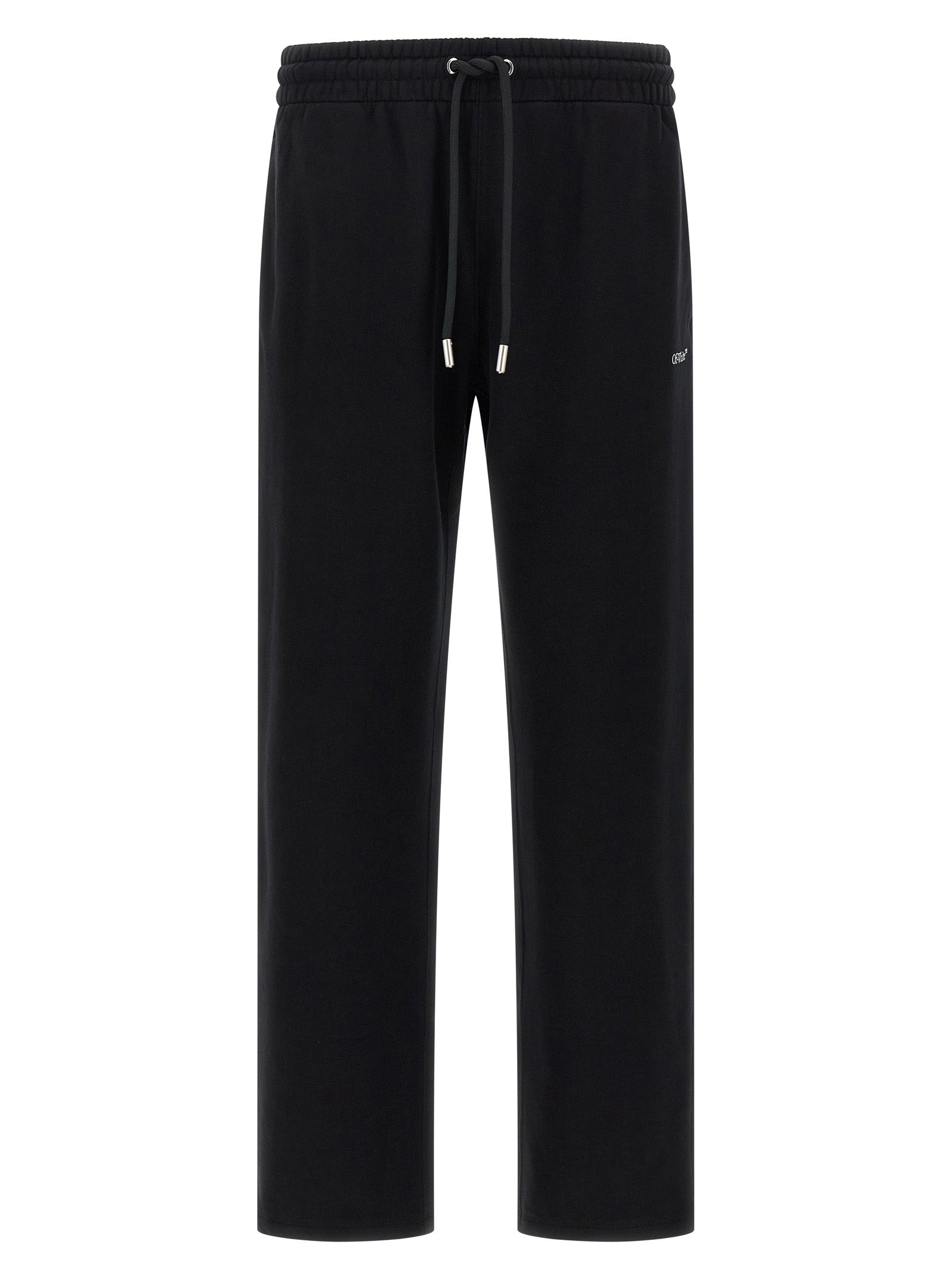 Scribble Diag Pants White/Black - 1