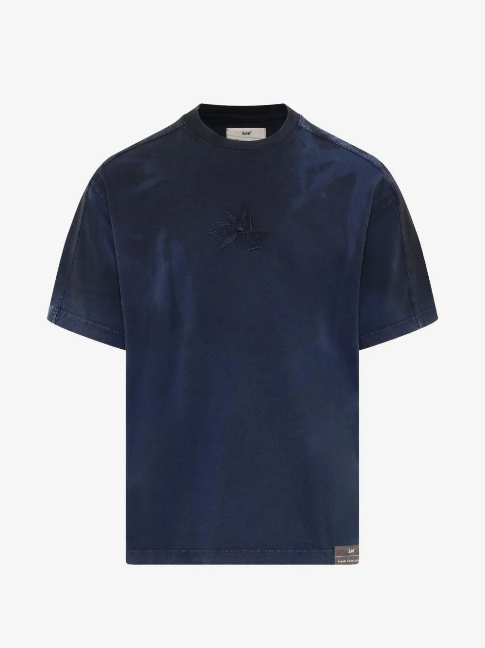 x Lee logo-embroidered short-sleeve T-shirt - 1