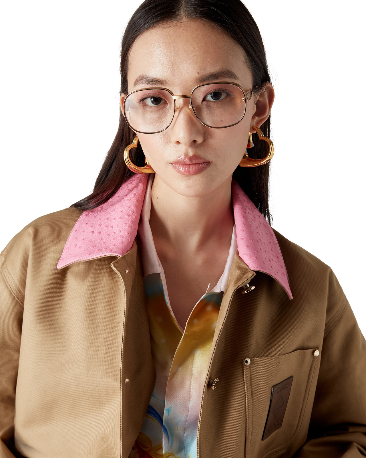 Cotton Workwear Jacket | Casablanca Paris - 5