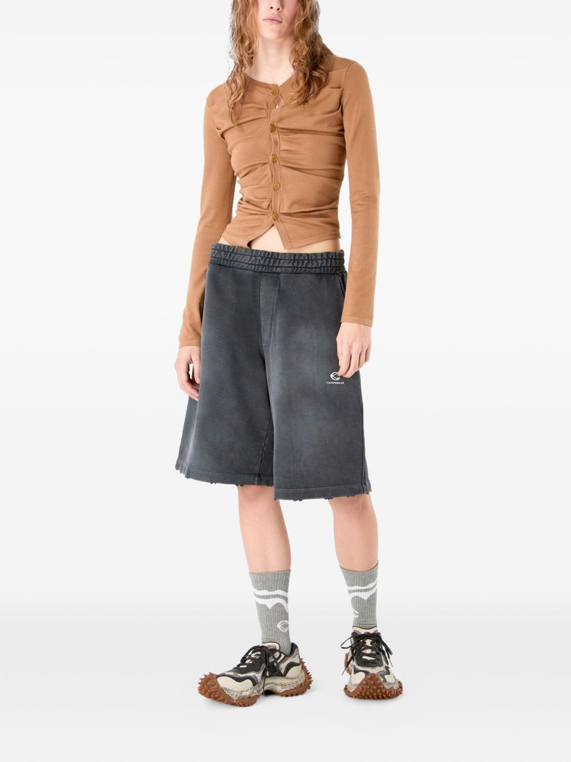 CAMPERLAB logo raw-hem shorts outlook