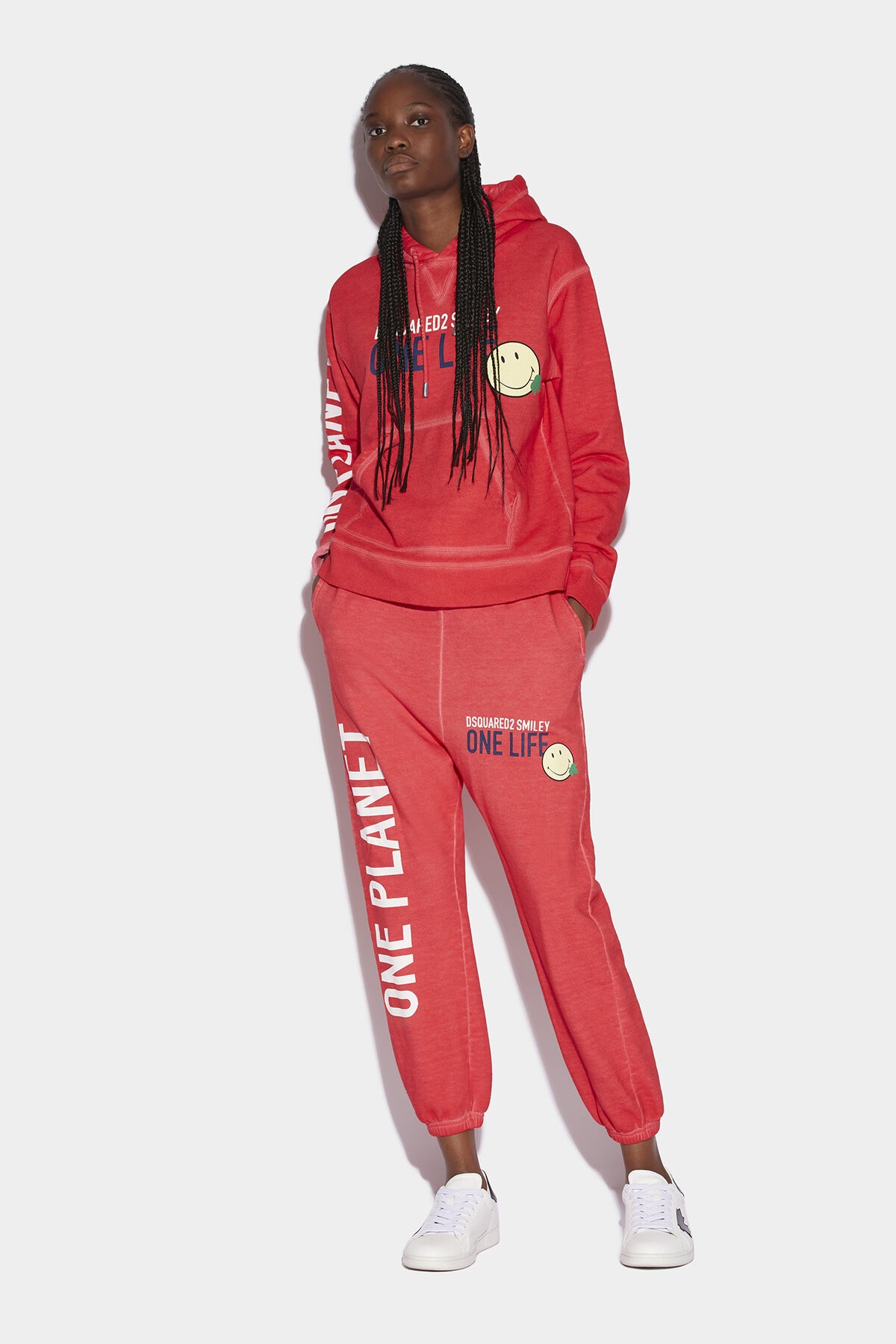 SMILEY ORGANIC COTTON COOL FIT SWEATSHIRT - 4
