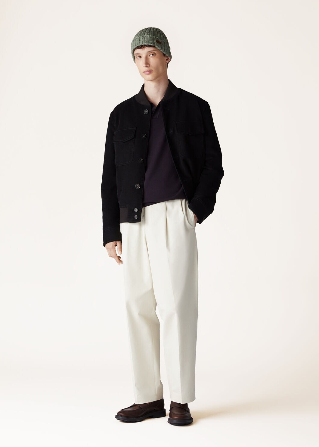 Buttonless Polo-shirt - 2
