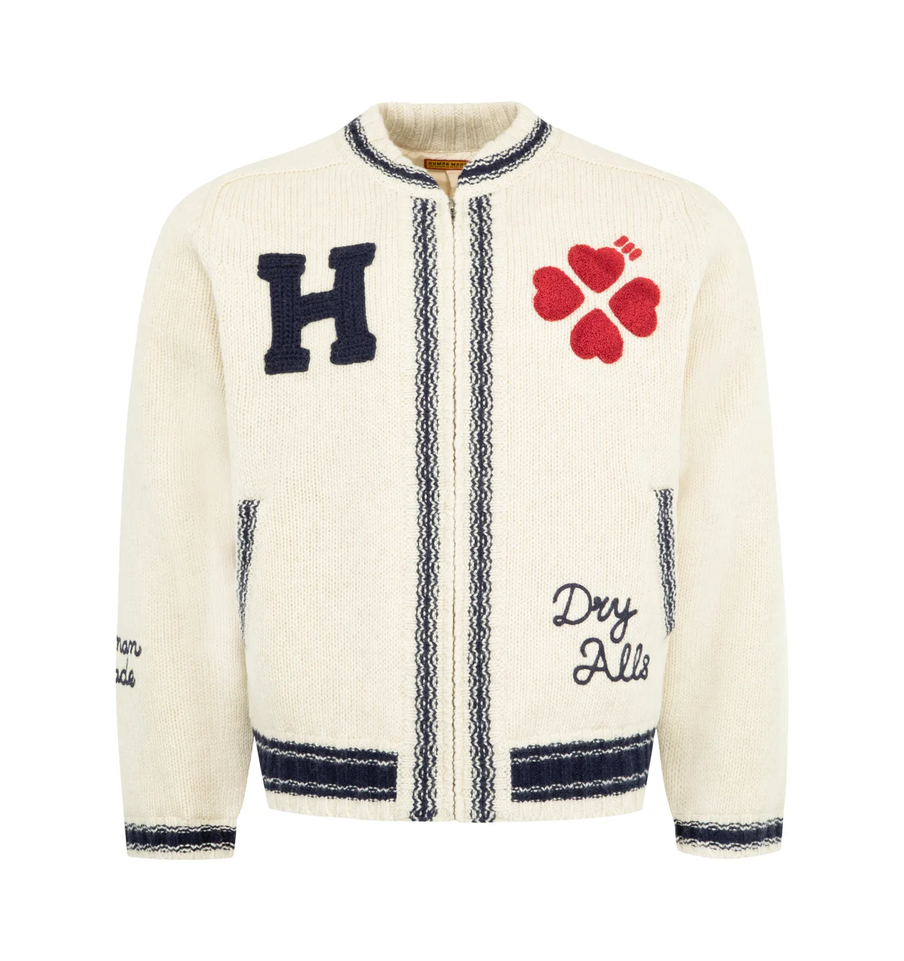 ZIP-UP KNIT JACKET - 1