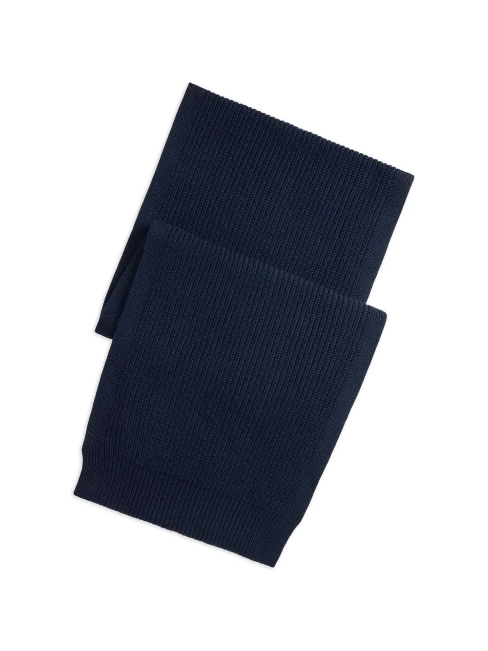 ribbed-knit scarf - 1