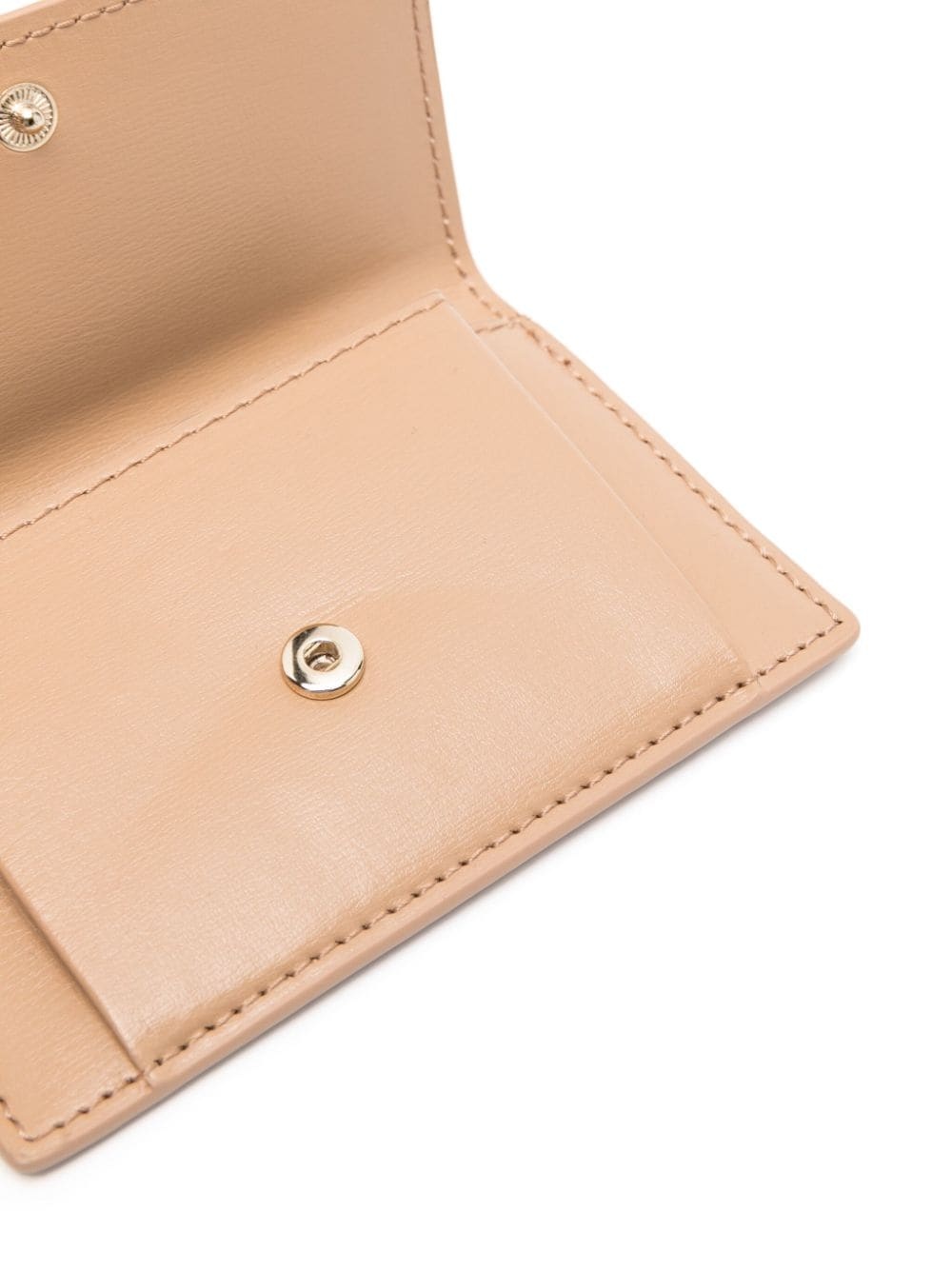 Aya logo-plaque leather wallet - 3