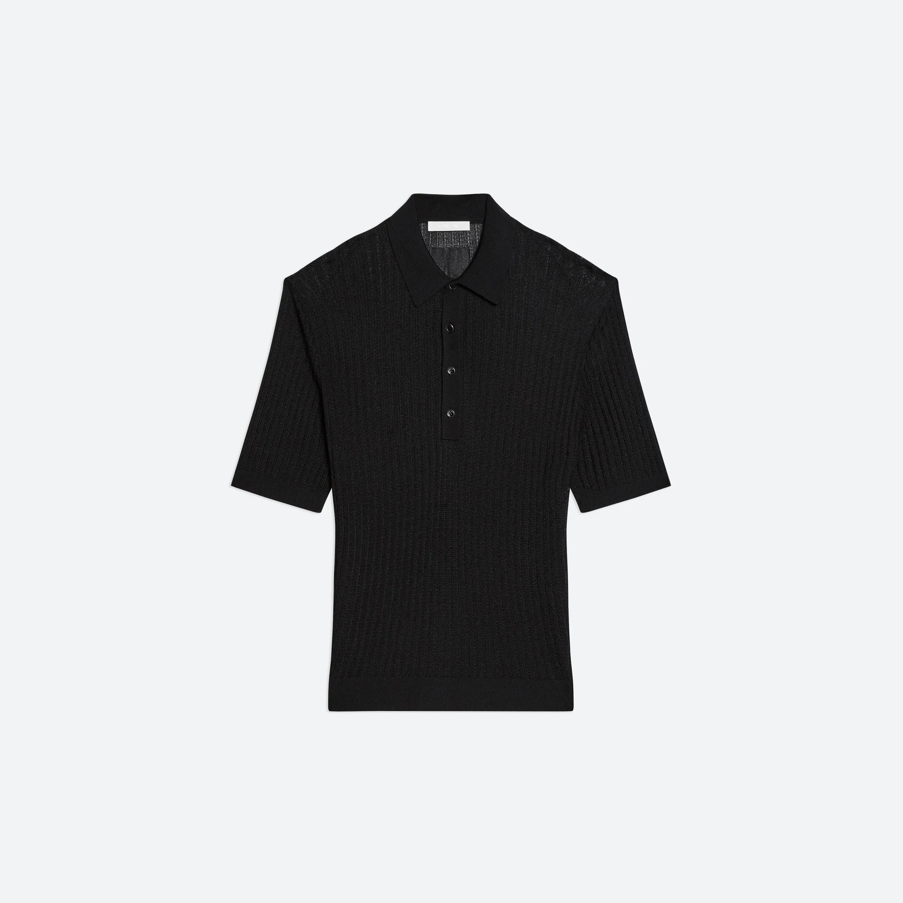 POINTELLE RIB POLO - 1