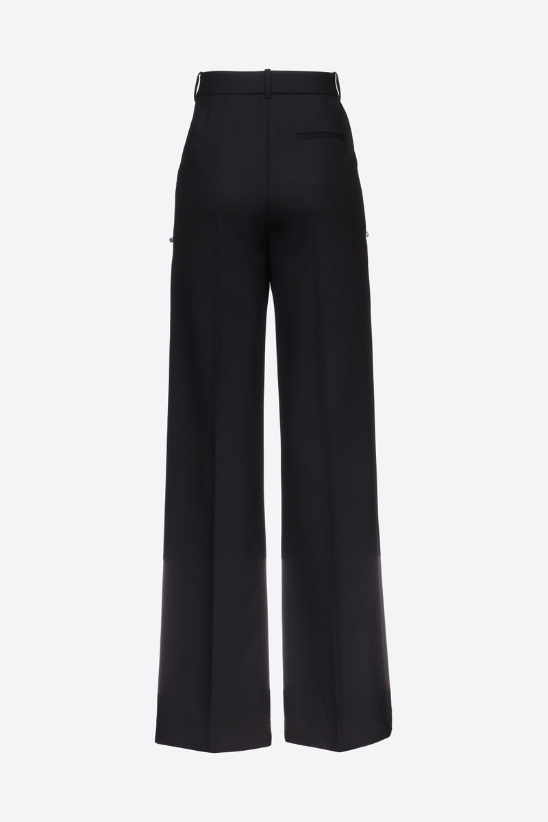 AREA CRYSTAL SLIT TROUSER outlook