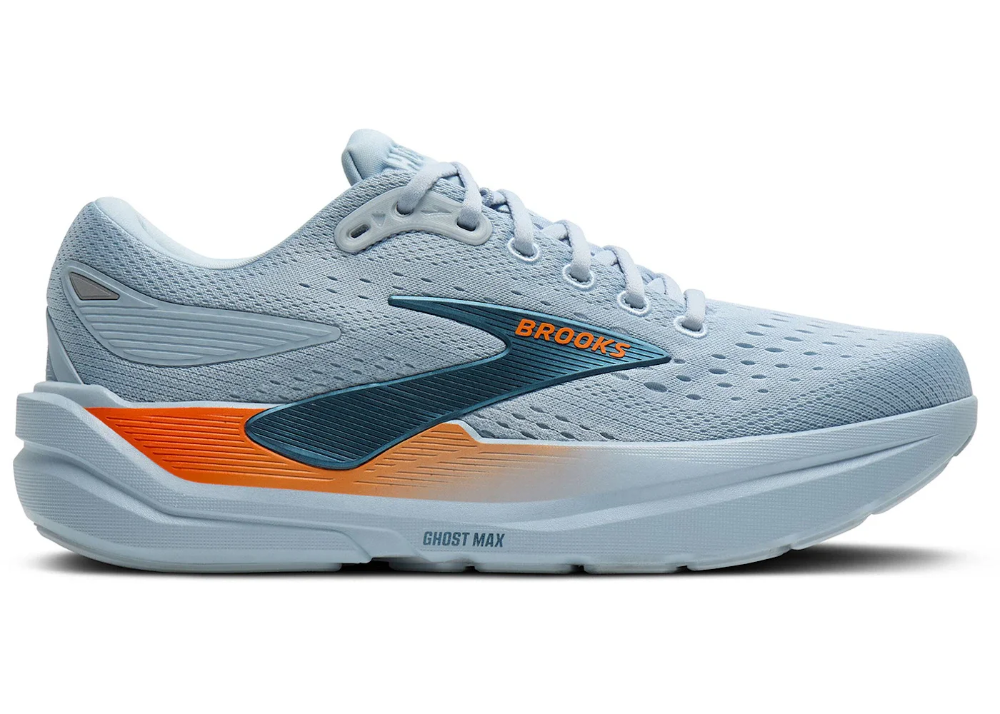 Brooks Ghost Max 3 Skyway Blue Orange - 1