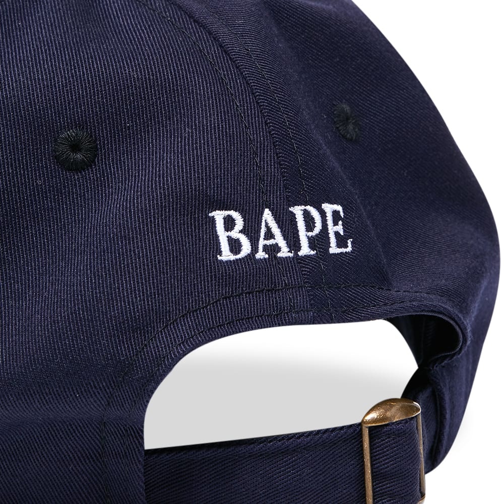 A Bathing Ape Ape Head Embroidered Panel Cap - 4