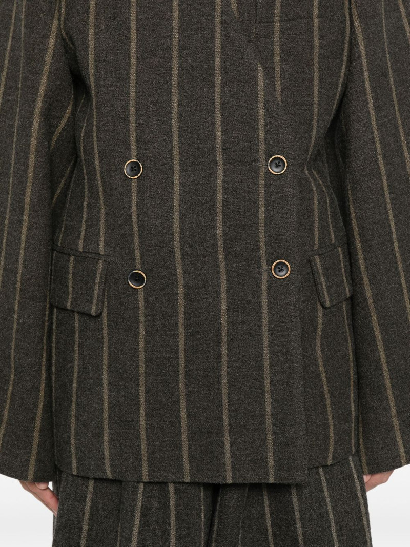 striped double-breasted blazer 5