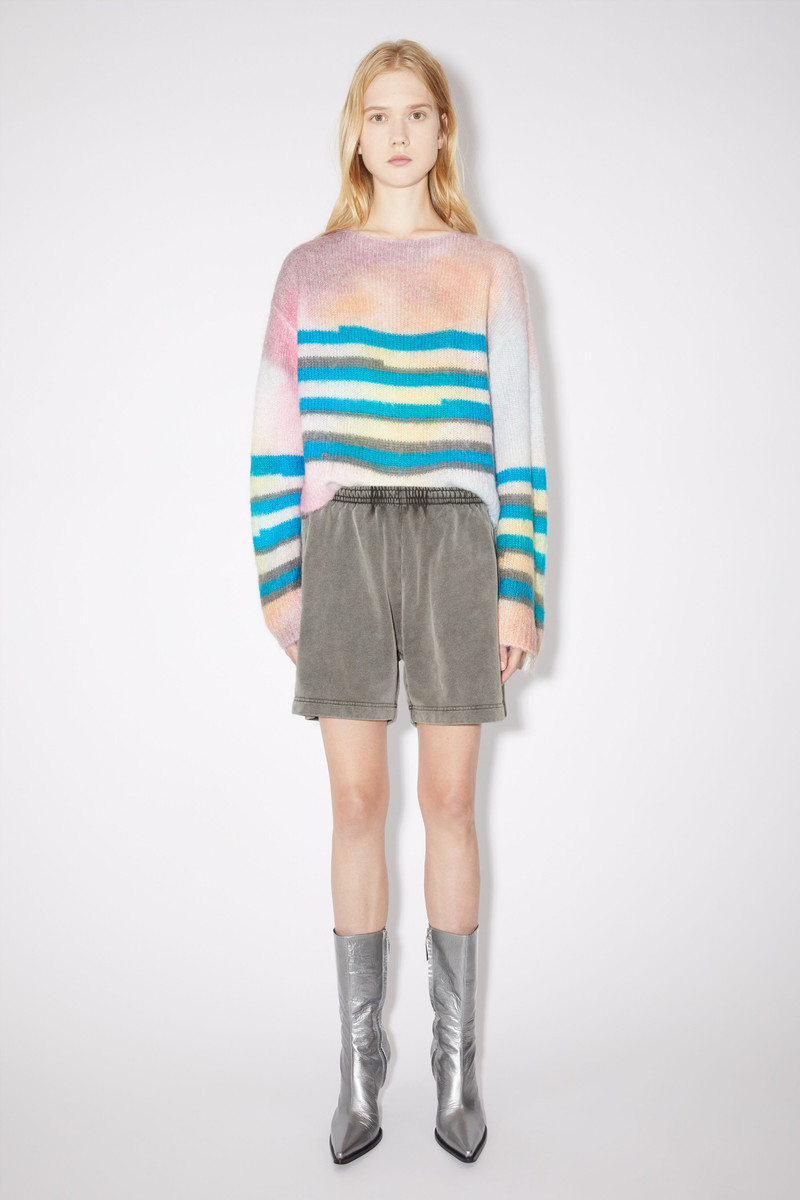 Acne Studios Cotton shorts - Faded black outlook